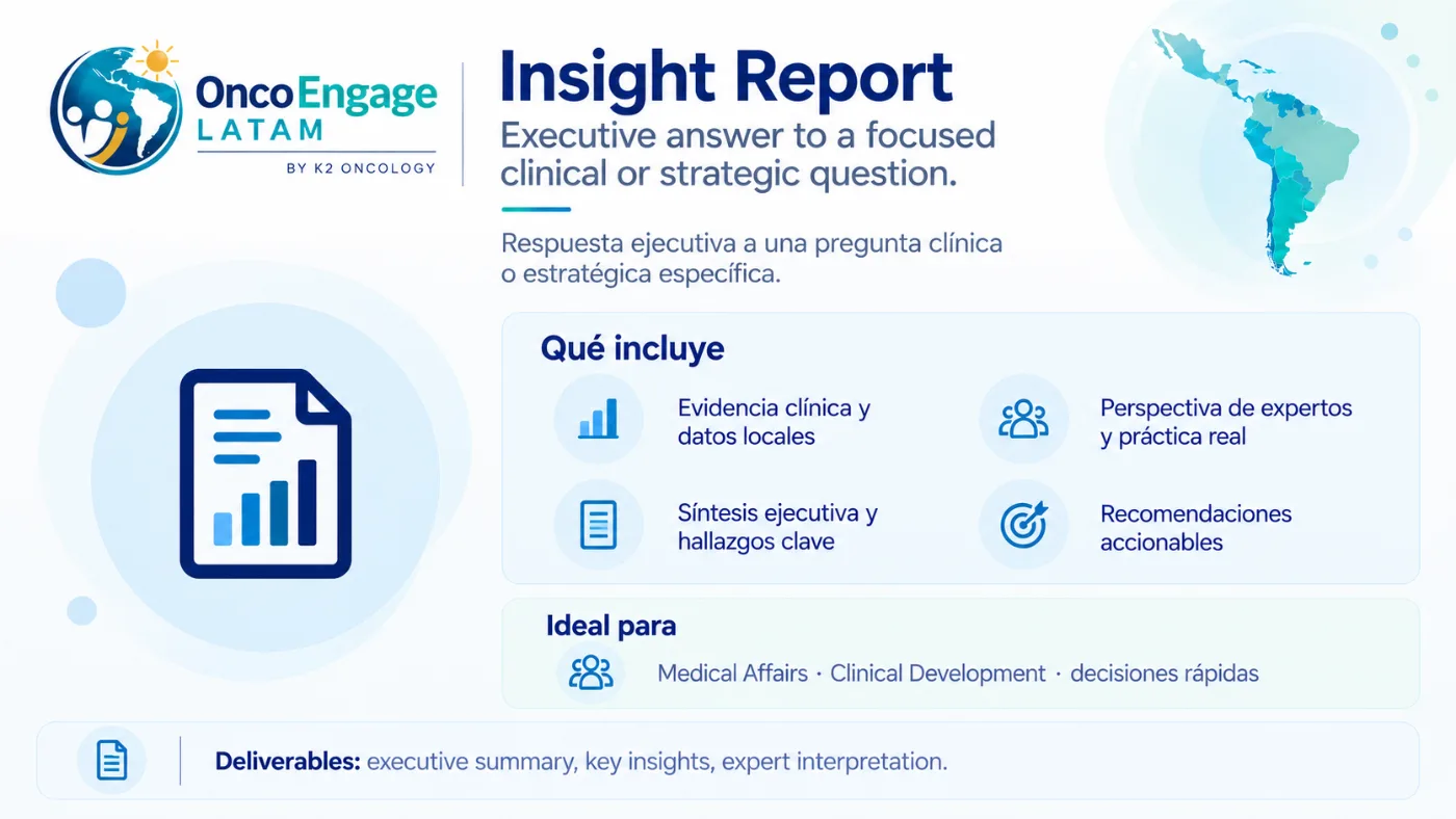 OncoEngage Insight Report